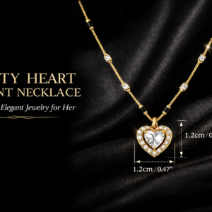 Heart Pendant Mangalsutra Necklace