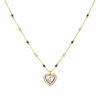 Heart Pendant Mangalsutra Necklace