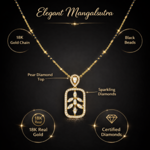 18K Gold Plated Mangalsutra Necklace