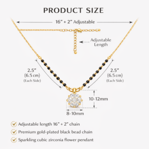 Short Mangalsutra Necklace