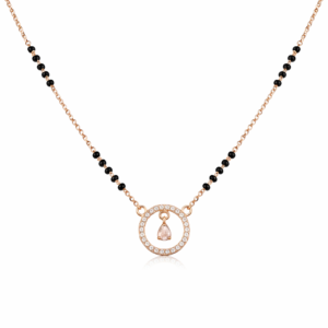 Rose Gold Mangalsutra Necklace